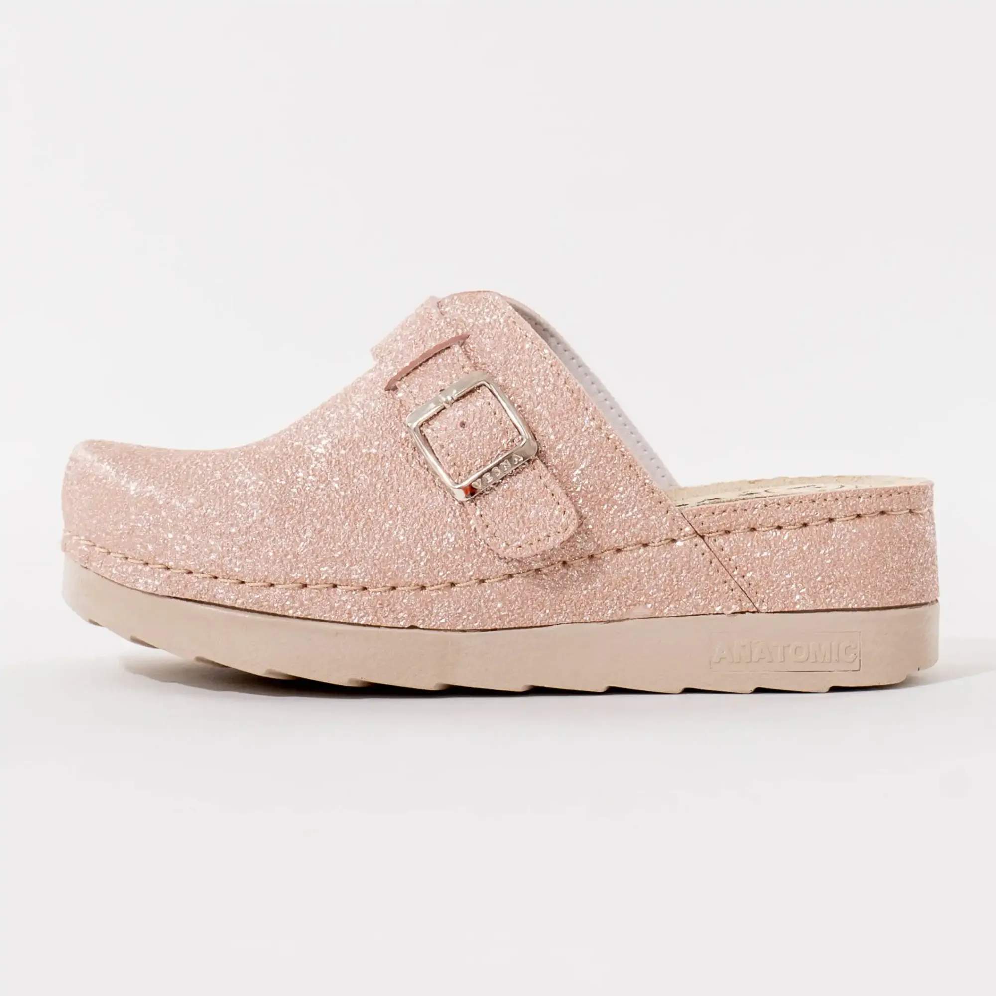 Royal ženske klompe – Perla roze