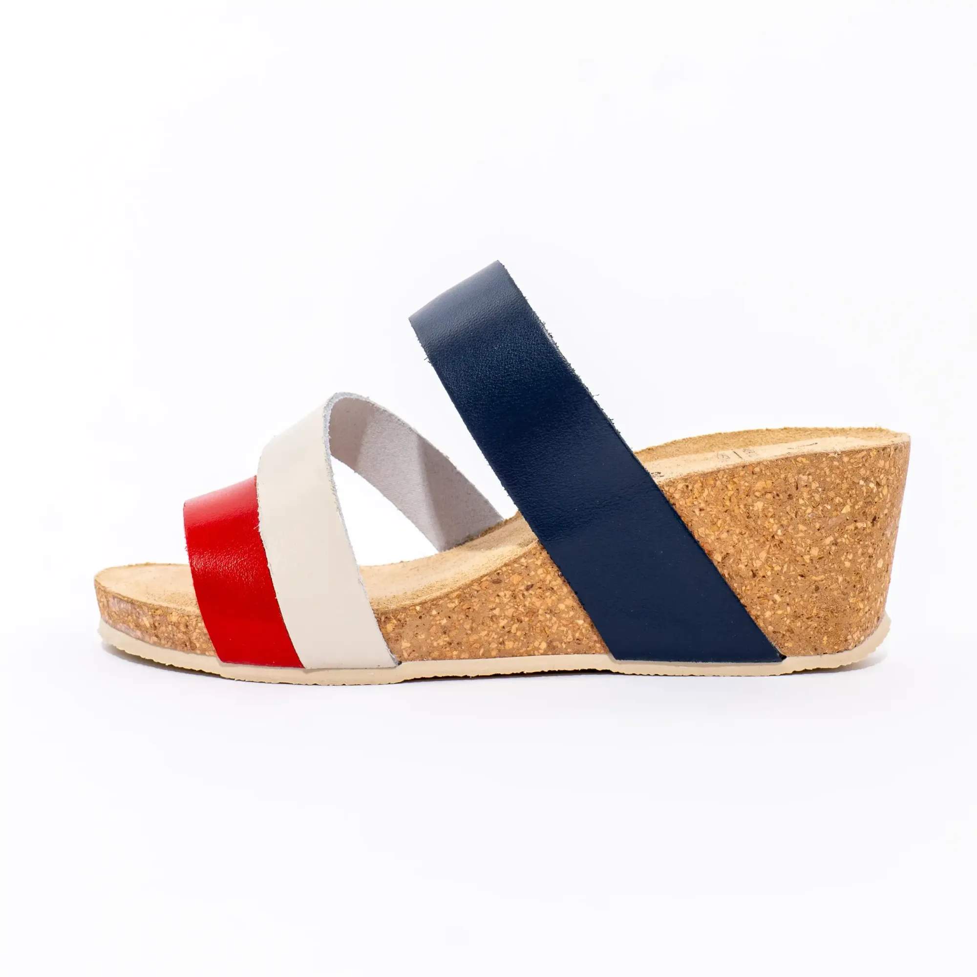 Tricolor anatomske papuče – Crvene