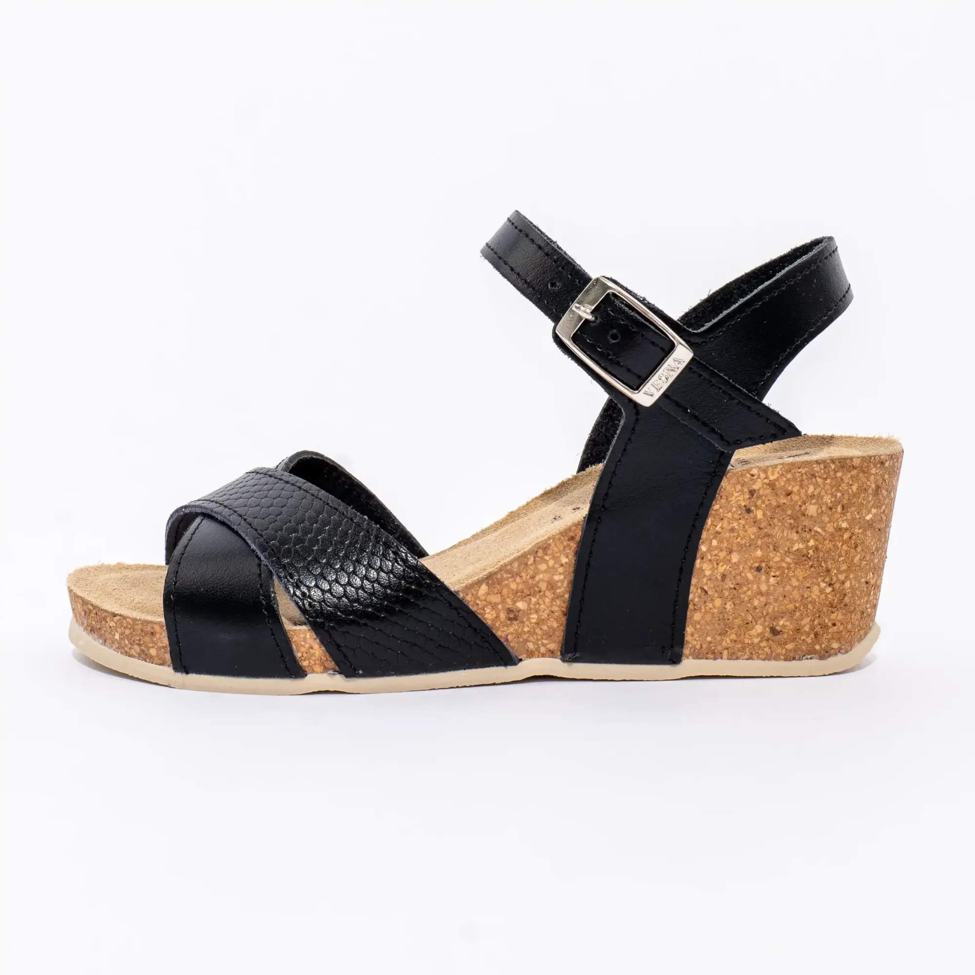 Sofia anatomske sandale – Crne