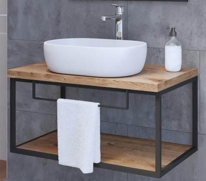 Umivaonik Lavabo 60x50cm viseci ormaric Emili H