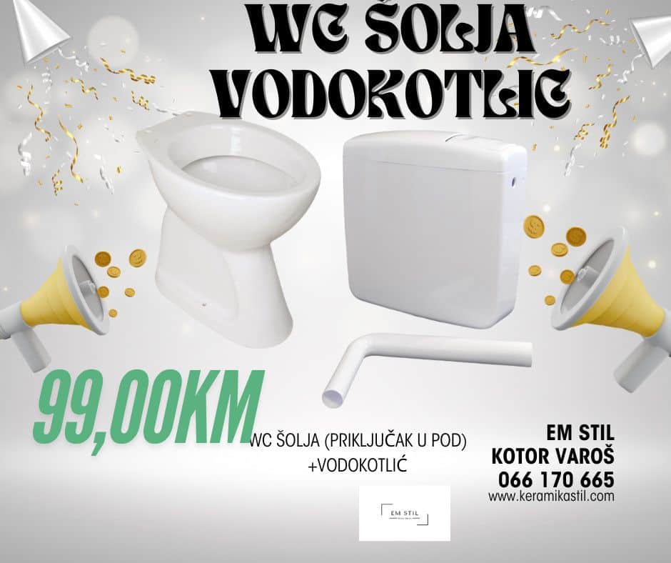Wc solja + vodokotlic