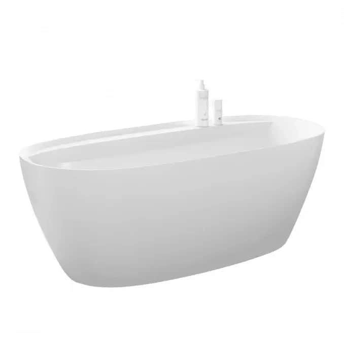Samostojeća Kada COPEN LAUREN 1700x1800x585 mm - SJAJNA BIJELA