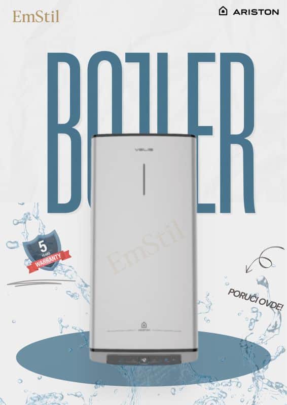 Bojler (vertikalni/horizontalni) 50lVELIS TECH WIFI EU