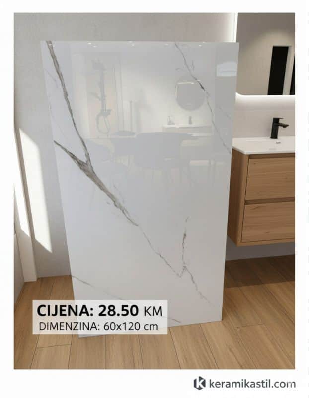 Keramičke pločice za kupatilo 60x120 visoki sjaj