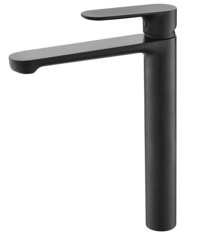Baterija za umivaonik visoka mat crna Inter Ceramic Torino MG