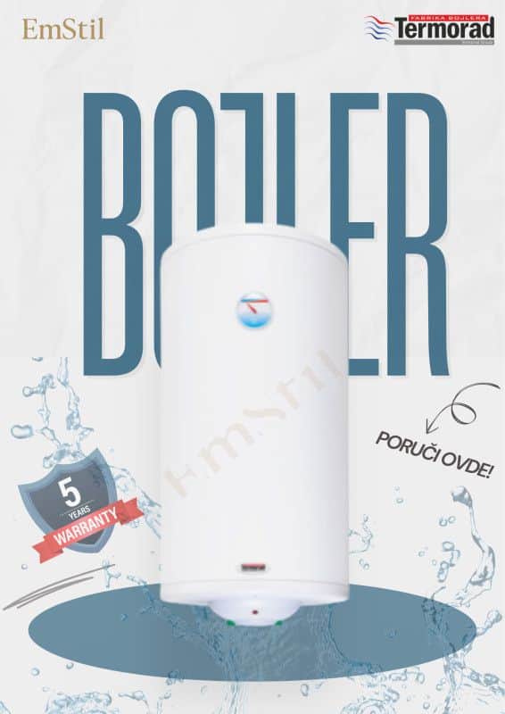 Bojler 80l Vanjska regulacija-TERMORAD R