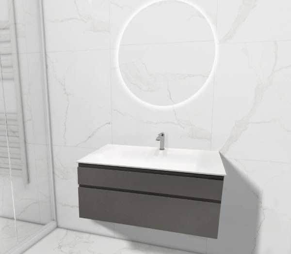 Kupatilski ormarić sa umivaonikom lavabo 120cm Materia Eckle