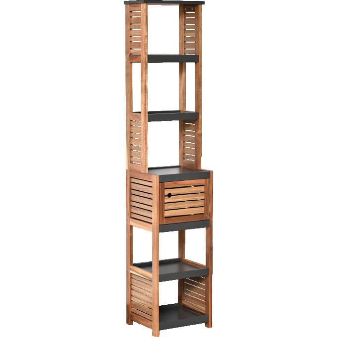 Kupatilski ormarić 1vrata + 5polica mdf Tendance Acacia MG