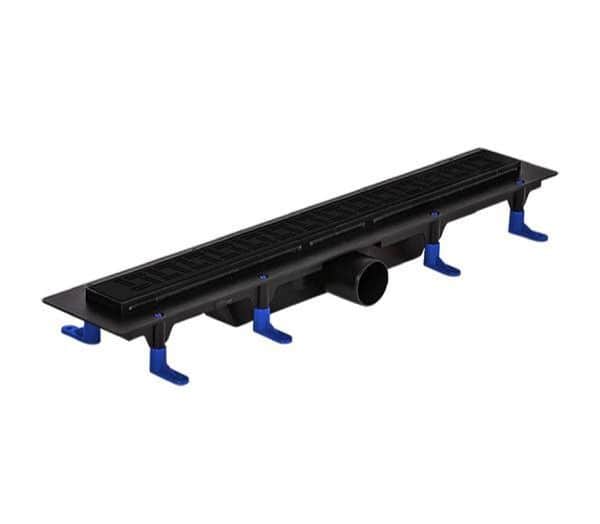 Tuš kanalica 60cm Domino Black Styron
