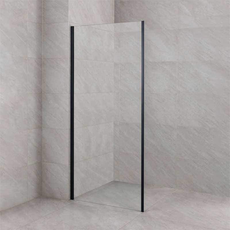 Bocno staklo 80x195 6mm ATLAS PRO mat crno C-02-B43080 I