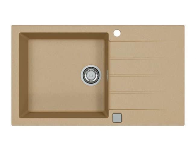 Sudoper 860x500 Cadit 40 G55-beige A