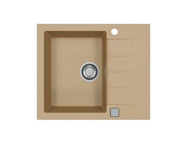 Sudoper 590x500 Cadit 10 G55-beige A