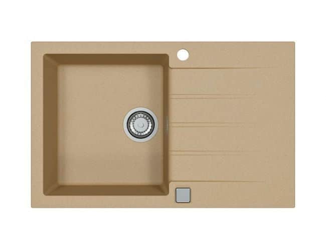 Sudoper 790x500 Cadit 20 G55-beige A