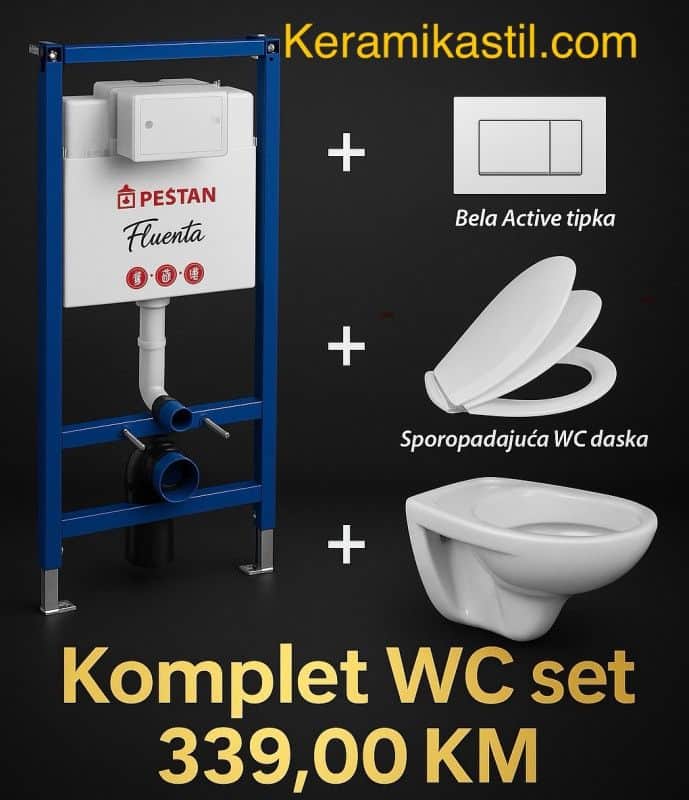Vodokotlic udradbeni Pestan fluenta set