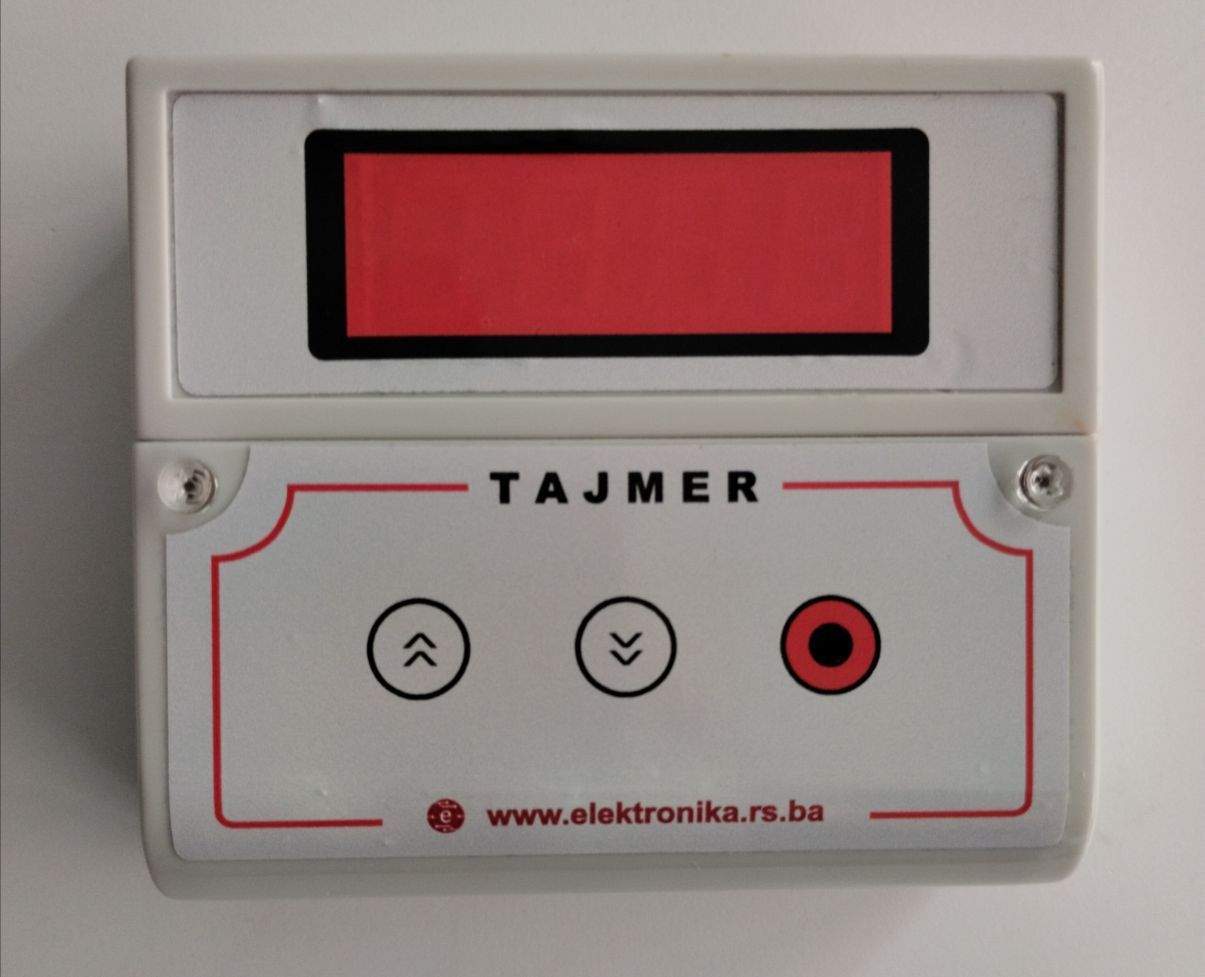 Tajmer za solarijum sa 2 releja