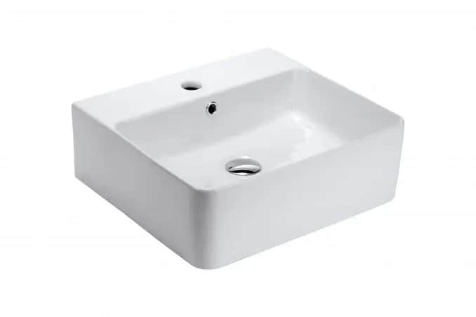 Umivaonik Lavabo nadgradni 460x420x160 sa Otvorom za Bateriju I