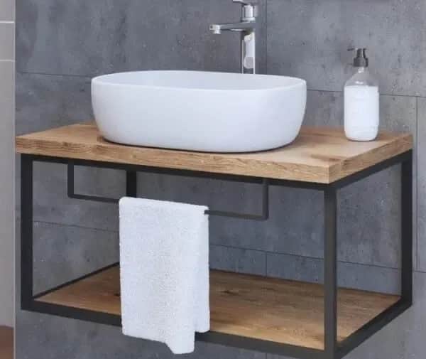 Kupatilski ormarić 120x50 viseći Emili H umivaonik lavabo