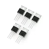 N-KANALNI MOSFET TRANZISTORI, RAZLIČITE VRIJEDNOSTI