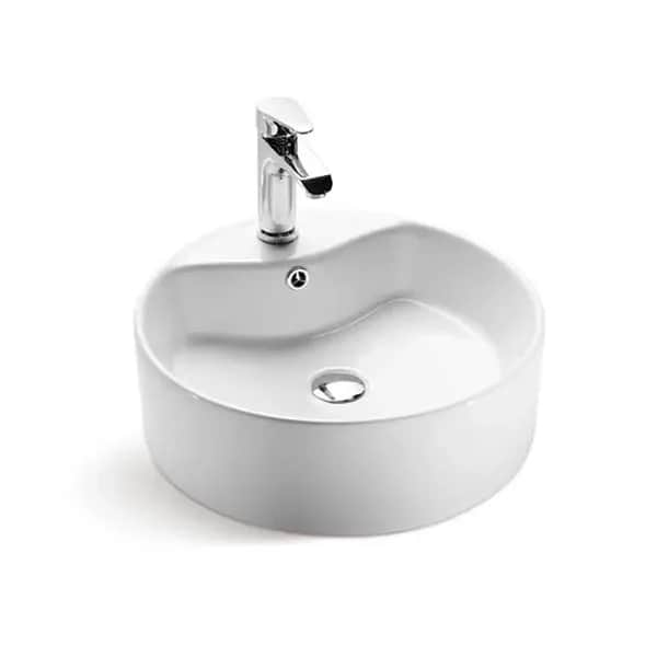Umivaonik Lavabo nadgradni bijeli Manilla Eckle