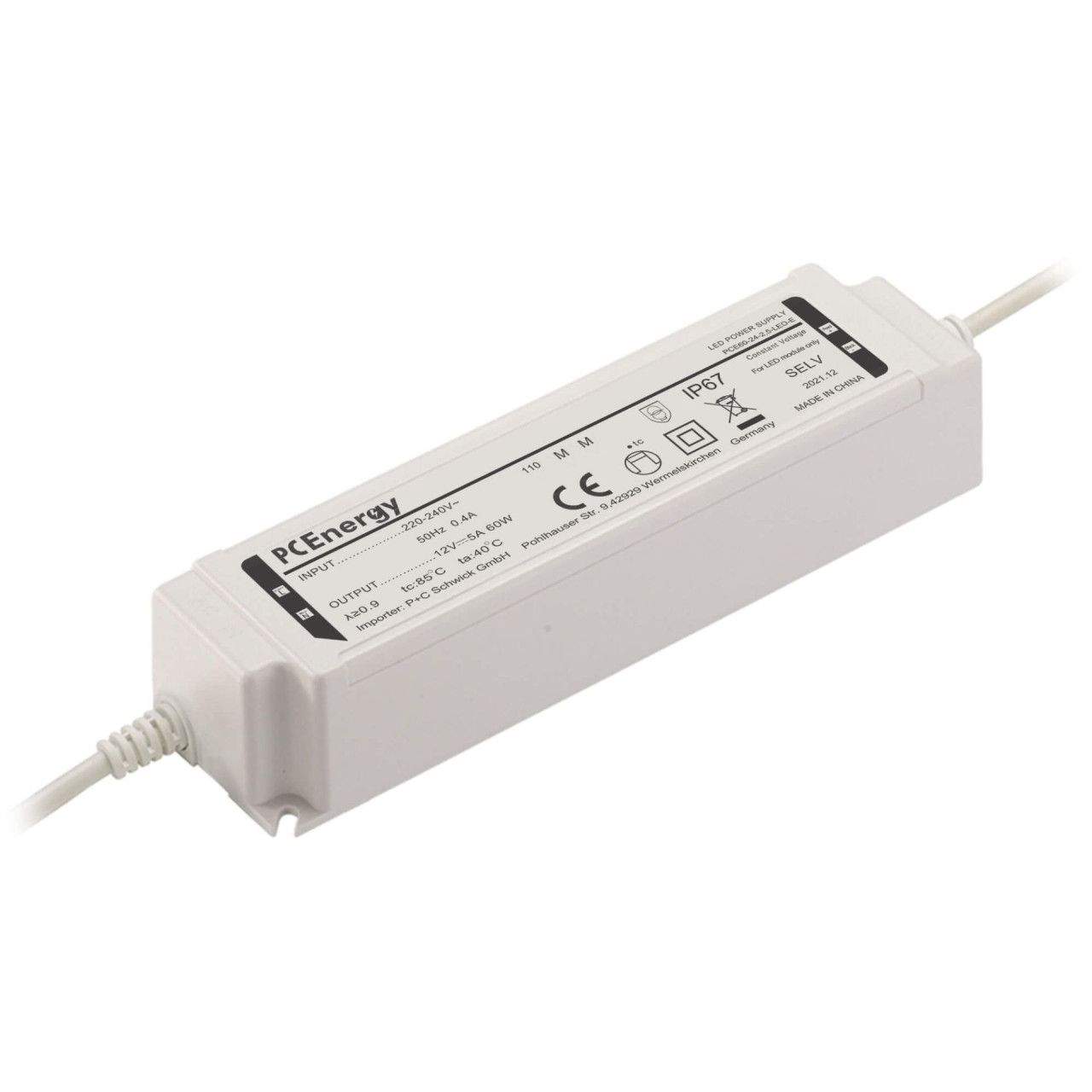 VODOOTPORNO LED NAPAJANJE PCE60-24-2,5-LED-E