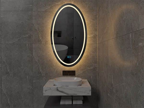 Ogledalo LED ovalno 600x1200mm ORI M90.01