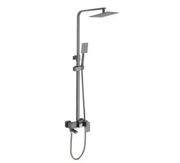 Usponski tuš Square gun grey Inter Ceramic