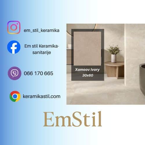 Keramičke pločice  30x60 RT XAMOOV IVORY 1045