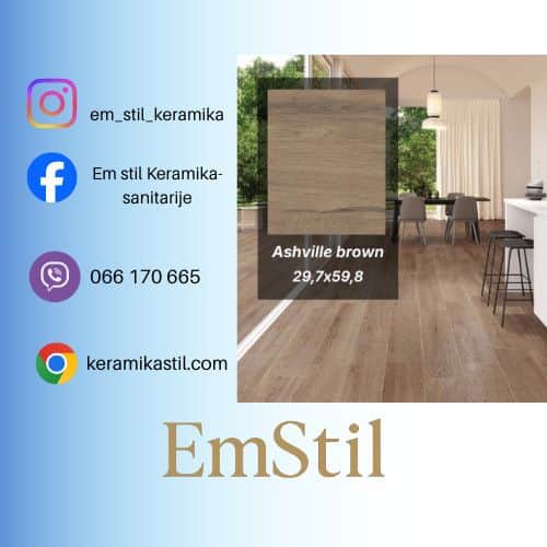 Keramičke pločice  29,7x59,8 Ashville brown 1159