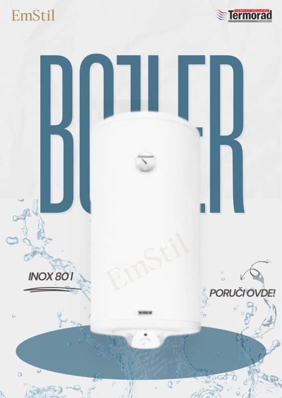 Bojler inox 80l TERMORAD