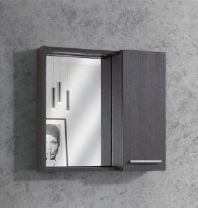 Kupatilsko ogledalo LineArt LINEA 65cm ANTHRACITE I