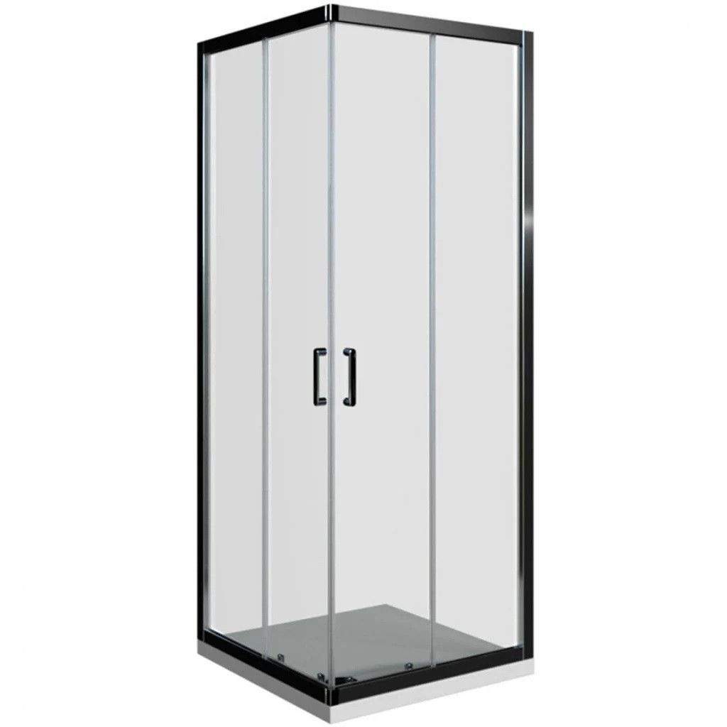 Tuš kabina 90x90 kvadratna crna Eckle NAA1142