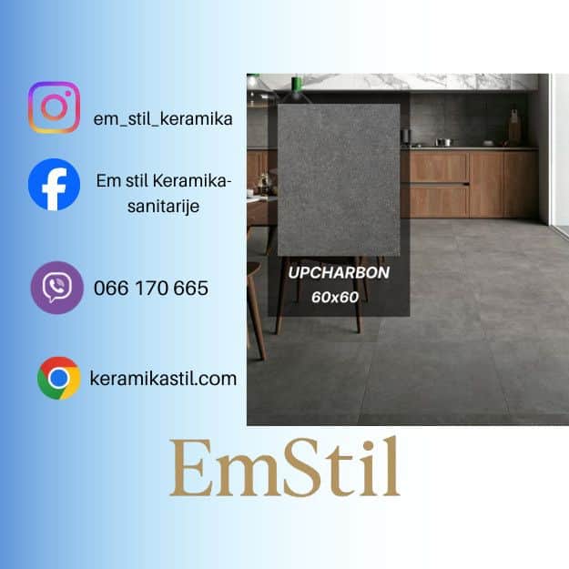Keramičke pločice  60x60 Upcharbon  1086