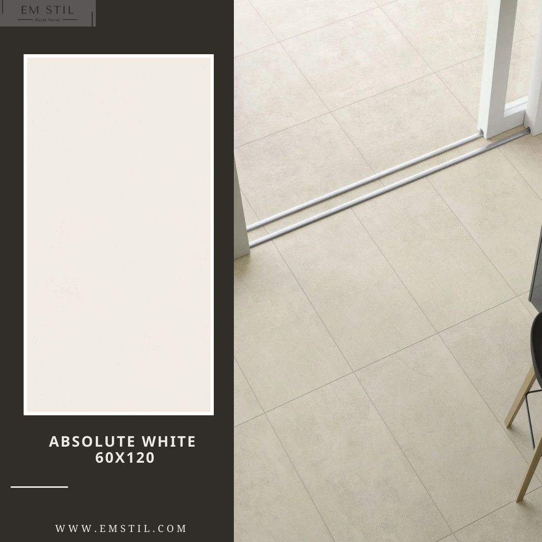 Pločica 60x120 ABSOLUTE WHITE 1015