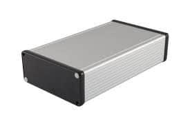 Kutija ALU profil, siva 220x125x51,5mm