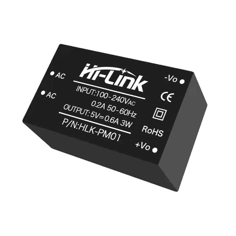 Hi-Link power module HLK-PM01, 5VDC, 0,6A, 3W