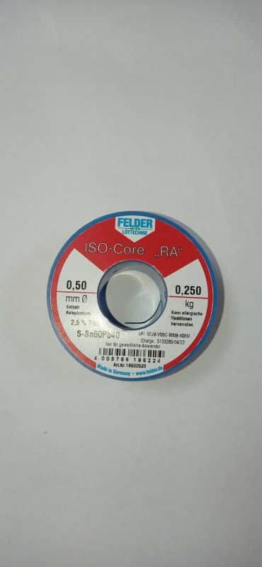 TINOL (kalaj) FELDER 0.5mm - 250gr (S-Sn60Pb40)