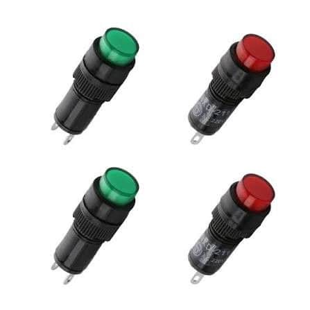 NXD-211 SIGNALNA LAMPICA/INDIKATOR AC 220V 10X35mm
