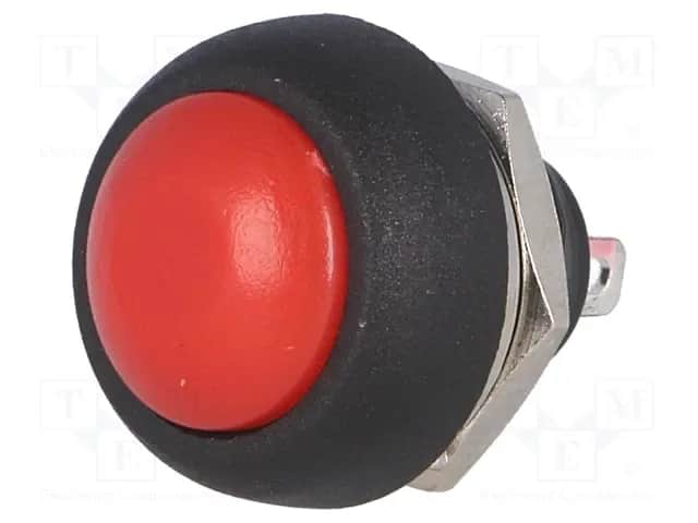 Taster PS33BRD OFF-ON crveni 250VAC/1A