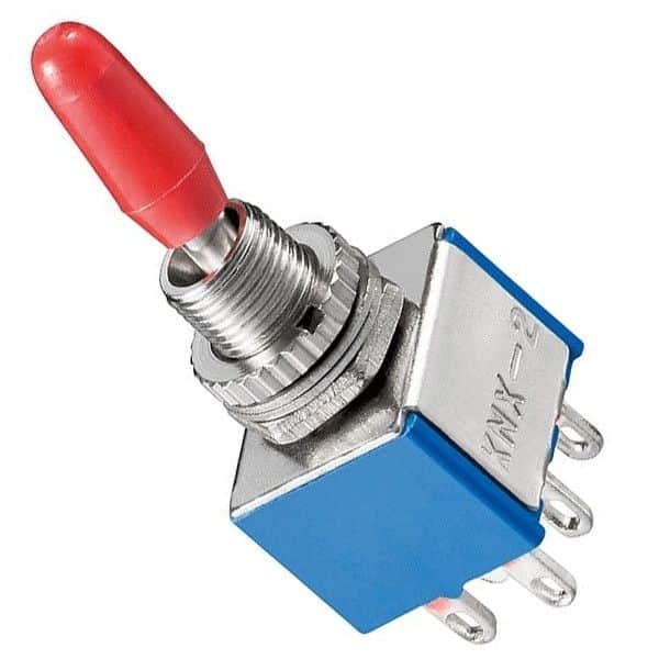 GOOBAY DVOPOLNI KIP PREKIDAČ 2X ON-ON 250V/3A