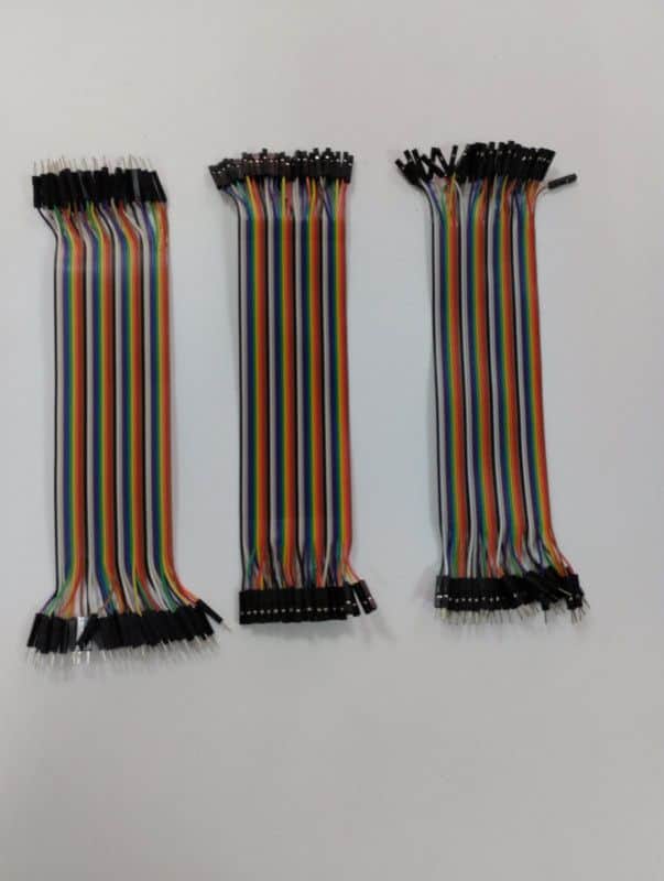DUPONT KABLOVI ZA ARDUINO  MUŠKO-ŽENSKI 20cm-10 KOMADA