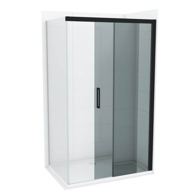 Tuš vrata 140x200-8mm COPEN ALPHA BLACK I