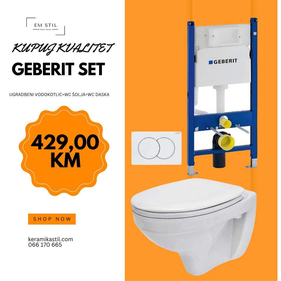 Geberit vodokotlic,tipka ,wc solja,wc daska