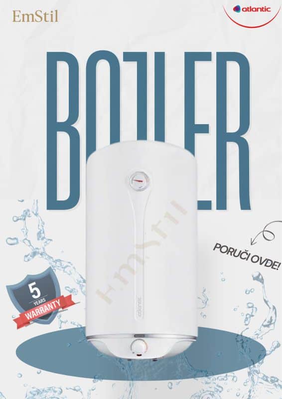 Bojler Steatite Turbo 80l Atlantik