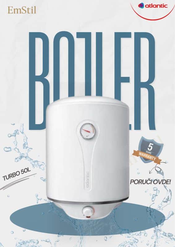 Bojler Steatite Turbo bojler 50 l Atlantik