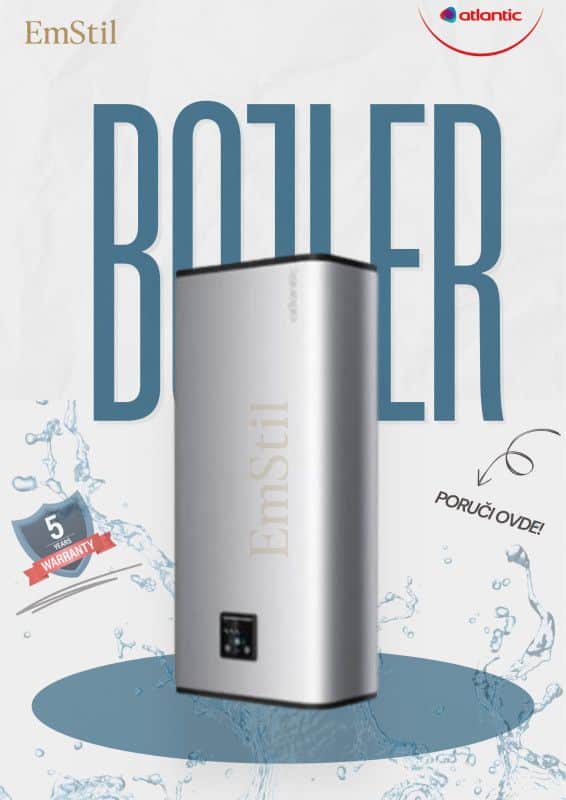 Bojler električni ATLANTIC Wi-Fi 2,25 50L