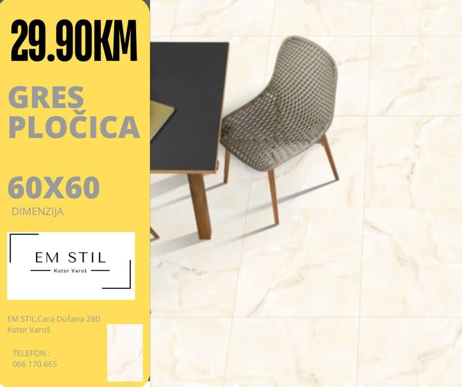 Plocica 60x60 visoki sjaj povoljno