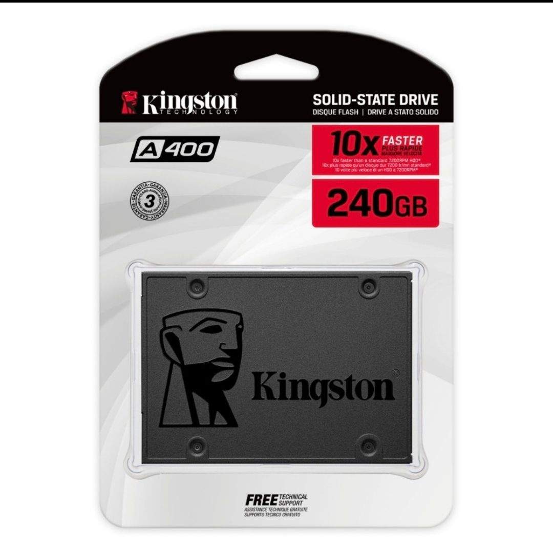 KINGSTON A400 240GB SSD, 2.5 7mm, SATA 6 Gb/s