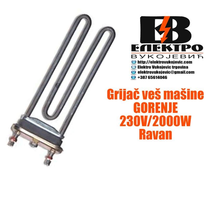 GRIJAČ GRIJAČI ZA VEŠ MAŠINA GORENJE RAVAN