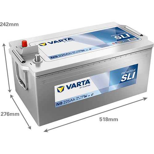 Akumulator VARTA Dynamic SLI 12V 225Ah 1150A (N9)