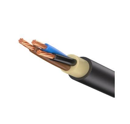 Podzemni energetski E-YY kabal 0.6/1kV kabel PP00/NYY 3x6mm RE